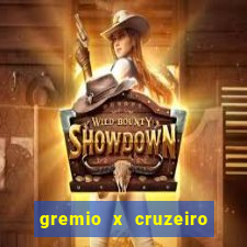 gremio x cruzeiro ao vivo hd